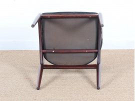 Mid-century modern  armchair in Rio rosewood by Johannes Andersen