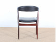 Mid-century modern  armchair in Rio rosewood by Johannes Andersen