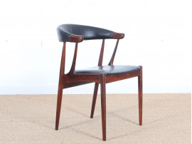 Mid-century modern  armchair in Rio rosewood by Johannes Andersen