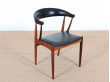 Paire de fauteuils scandinaves en palissandre de Rio