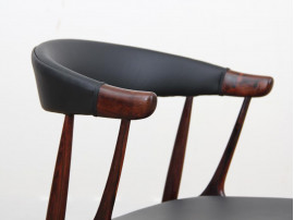 Mid-century modern  armchair in Rio rosewood by Johannes Andersen