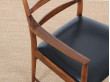 Paire de fauteuil en palissandre de Rio, Modèle 113 A