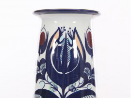 Mid-Century Modern ceramic vase by Berte Jessen modèle 207/2967 for Royal Copenhagen