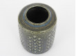 Mid-Century Modern ceramic dark green vase by Per and Annelise Linnemann Schmidt for Palshus