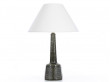 Mid-Century Modern ceramic blue lamp  by Per and Annelise Linnemann Schmidt for Palshus