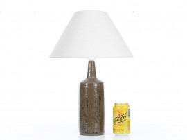 Mid-Century Modern ceramic brown lamp  by Per and Annelise Linnemann Schmidt for Palshus