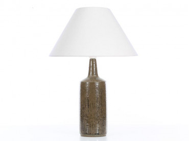 Mid-Century Modern ceramic brown lamp  by Per and Annelise Linnemann Schmidt for Palshus
