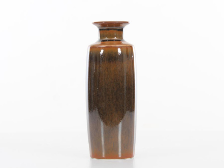 Mid-Century Modern ceramic long vase by Carl-Harry Stalhane for Rorstrand