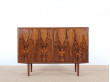 Mid-Century  modern  side board in Rio rosewood by Poul Hundevad