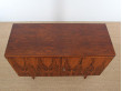 Mid-Century  modern  side board in Rio rosewood by Poul Hundevad