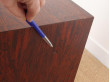 Mid-Century  modern  side board in Rio rosewood by Poul Hundevad