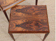 Mid-Century  modern  nesting tables in Rio rosewood by Johannes Andersen