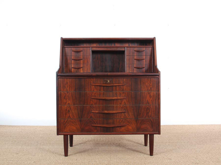 Mid-Century  modern  secretary in Rio rosewood