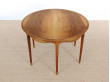 Mid-Century  modern large  coffe table in walnut by Ole Wanscher