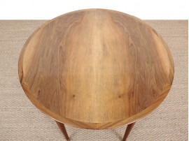 Mid-Century  modern large  coffe table in walnut by Ole Wanscher