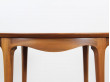 Mid-Century  modern large  coffe table in walnut by Ole Wanscher