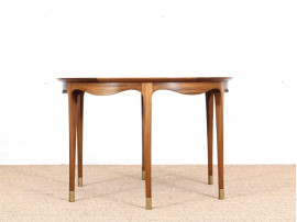 Mid-Century  modern large  coffe table in walnut by Ole Wanscher