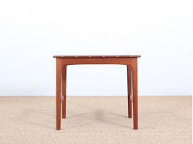 Table d'appoint scandinave en teck massif