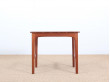 Mid-Century  modern  side table in solid teak by Yngvar Sandström.