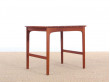 Table d'appoint scandinave en teck massif