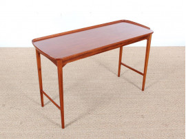 Console scandinave  en acajou 