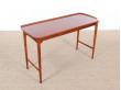 Mid-Century  modern  console in mahagany by Carl Malmsten