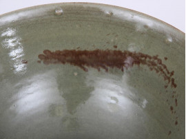 Mid-Century Modern extra large ceramic bowl