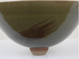 Mid-Century Modern extra large ceramic bowl