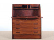 Mid-Century Modern Danish secretary in Rio rosewood by Dyrlund