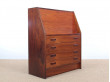 Secretaire scandinave en palissandre de Rio