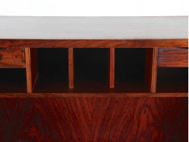 Mid-Century Modern Danish secretary in Rio rosewood by Dyrlund