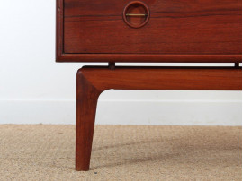 Mid-Century Modern Danish secretary in teak by Arne Hovmand-Olsen 