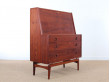 Mid-Century Modern Danish secretary in teak by Arne Hovmand-Olsen 