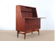 Mid-Century Modern Danish secretary in teak by Arne Hovmand-Olsen 