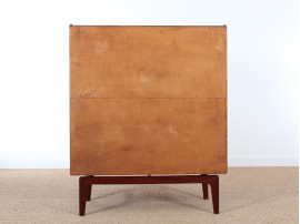 Mid-Century Modern Danish secretary in teak by Arne Hovmand-Olsen 