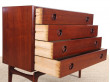 Mid-Century Modern Danish chest of drawers in teak by Arne Hovmand-Olsen 