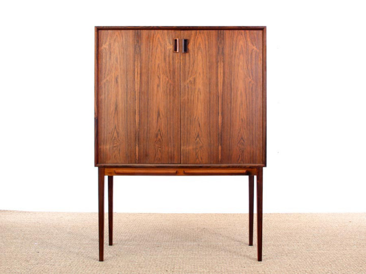 Mid-Century Modern Danish cabinet in Rio rosewood.