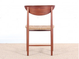 Mid-Century Modern Danish set of6 chairs in teck model 316 by Hvidt & Mølgaard Nielsen