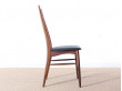 Mid-Century Modern Danish set of 4 chairs in Rio rosewood model Eva by Niels Kofoed 