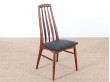 Mid-Century Modern Danish set of 4 chairs in Rio rosewood model Eva by Niels Kofoed 