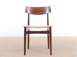 Mid-Century Modern danish set of 4 rio rosewood dining chairs