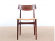 Mid-Century Modern danish set of 4 rio rosewood dining chairs