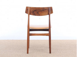 Mid-Century Modern danish set of 4 rio rosewood dining chairs