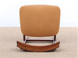 Mid-Century Modern danish set of 4 rio rosewood dining chairs