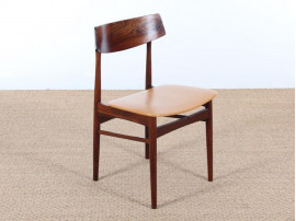 Mid-Century Modern danish set of 4 rio rosewood dining chairs