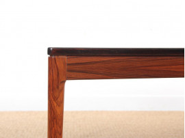 Grande table basse scandinave en palissandre de Rio