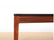Mid-Century Modern Danish large coffe table in Rio rosewood 