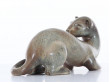 Mid modern scandinavian ceramic. Ferret by Gunar Nylund