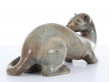 Mid modern scandinavian ceramic. Ferret by Gunar Nylund