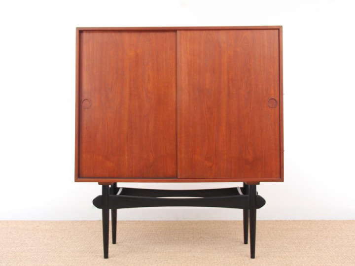 Mid-Century Modern Danish cabinet in teak.